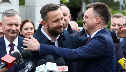 Władysław Kosinika-Kamysz i Szymon Hołownia