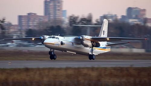 Rozbił się ukraiński samolot wojskowy An-26. Są ofiary i ranni