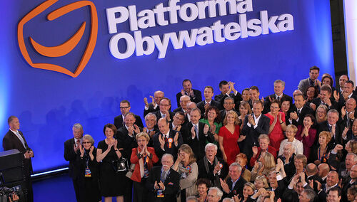 Wieczór wyborczy PO 2011