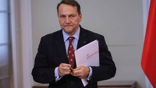 Minister spraw zagranicznych Radosław Sikorski