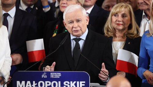 Prezes PiS Jarosław Kaczyński