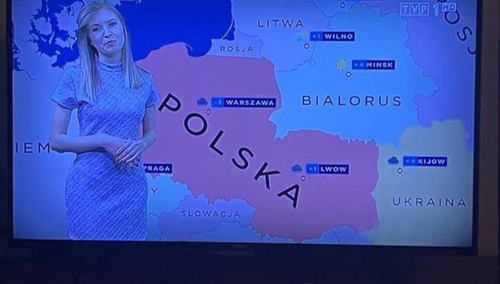 Rosyjska propaganda. Rzekomy screen z TVP