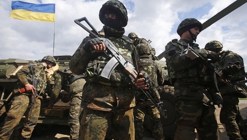 Ukraińscy żołnierze