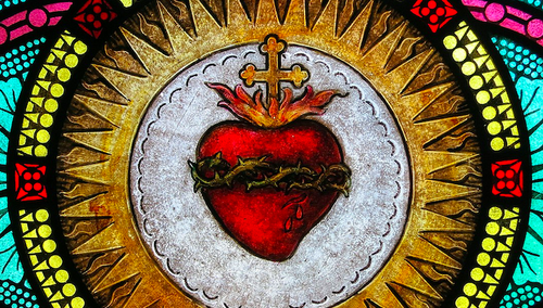 Witraż w kościele pw. Wszystkich Świętych w St. Peters