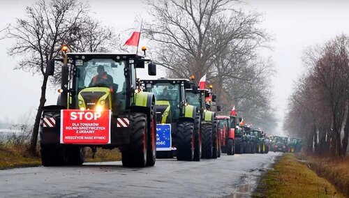 Protest rolników 