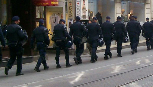 Chorwacka policja, zdjęcie poglądowe