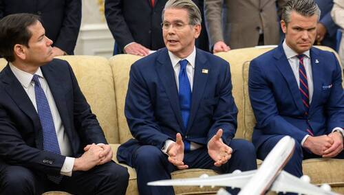 Amerykański minister skarbu (finansów) Scott Bessent