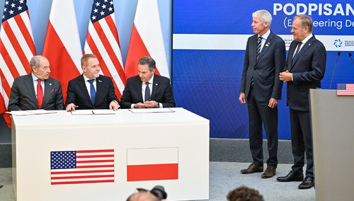 Podpisanie umowy ws. elektrowni jądrowej