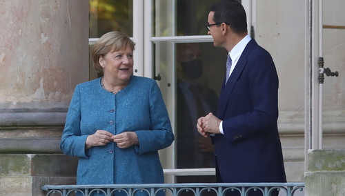 Co na to politycy opozycji? Merkel zapytana o kryzys na granicy polsko-białoruskiej