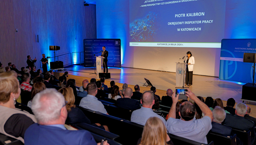 Konferencja "Sztuczna inteligencja, odnawialne źródła energii - nowe perspektywy czy zagrożenia w środowisku pracy?"