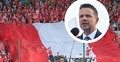 Kibice Widzewa Łódź wbili szpilę Rafałowi Trzaskowskiemu