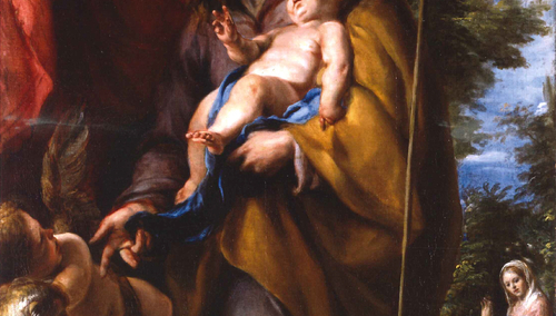 Św. Józef i Dzieciątko Jezus, Claudio Coello