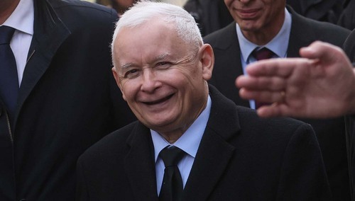 Prezes PiS Jarosław Kaczyński