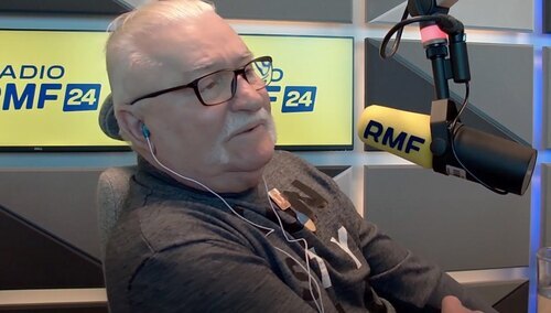 Lech Wałęsa na antenie RMF FM