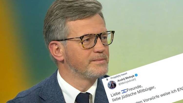 Andrij Melnyk przerywa milczenie. Zwrócił się do Żydów