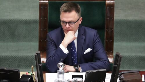 Marszałek Sejmu Szymon Hołownia