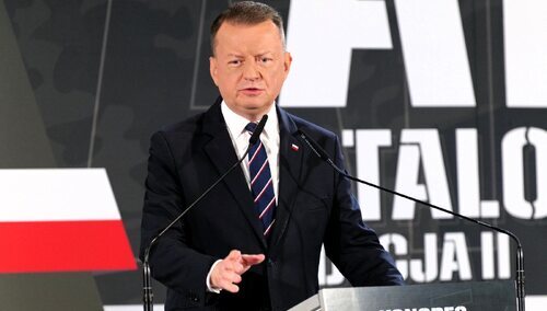 Były minister obrony narodowej Mariusz Błaszczak