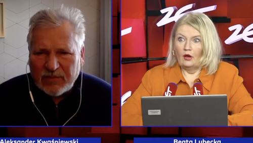Kwaśniewski przeklął na antenie! Prowadząca zrobiła wielkie oczy [WIDEO]