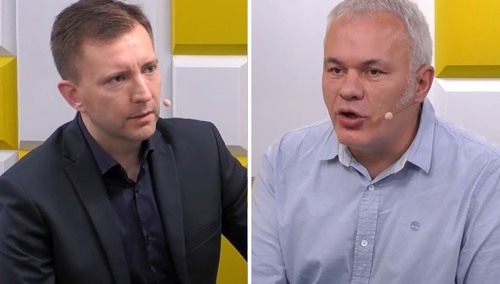 Łukasz Schreiber i Robert Mazurek