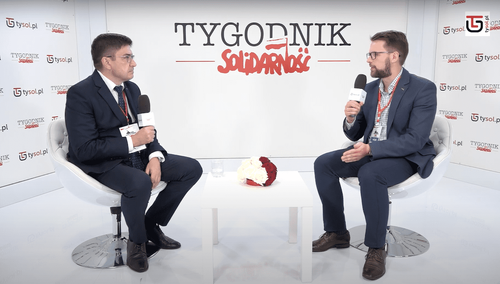 Wojciech Ilnicki, przewodniczący NSZZ "Solidarność" w KWB Turów oraz przewodniczący Krajowej Sekcji Górnictwa Węgla Brunatnego NSZZ "S".