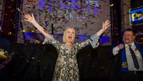 Szefowa partii Prawdziwi Finowie Riikka Purra