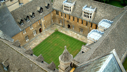 Uniwersytet w Oxfordzie. Najstarsza część