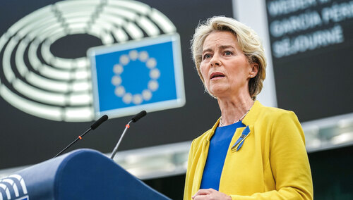 Przewodnicząca Komisji Europejskiej Ursula von der Leyen