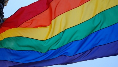 Flaga LGBT, zdjęcie ilustracyjne