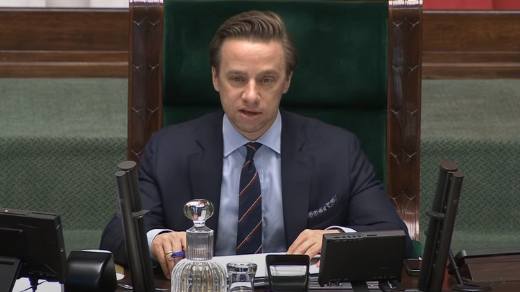 Wicemarszałek Sejmu Krzysztof Bosak