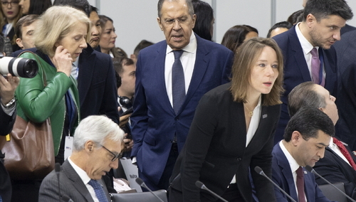 Minister Spraw Zagranicznych Rosji Siergiej Ławrow