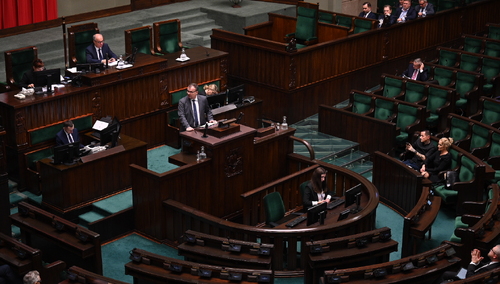 Prof. Marcin Zieleniecki przedstawia projekt Solidarności dotyczący emerytur stażowych