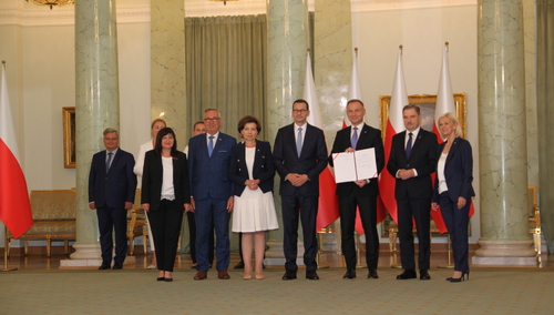 Podpisanie nowelizacji ustawy o emeryturach pomostowych