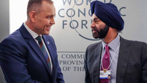 Karol Nawrocki i Ajay Banga