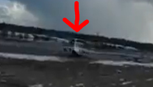 Atak drona na samolot A-50 Szmiel