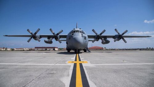 Zakupiony przez Polskę samolot transportowy produkcji amerykańskiej C-130H Hercules