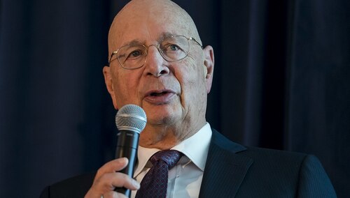 Przewodniczący Światowego Forum Ekonomicznego Klaus Schwab