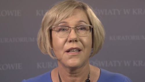 Barbara Nowak - Małopolski Kurator Oświaty