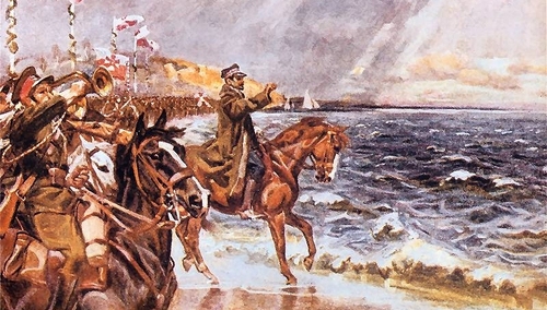 W.Kossak "Zaślubiny Polski z Bałtykiem"