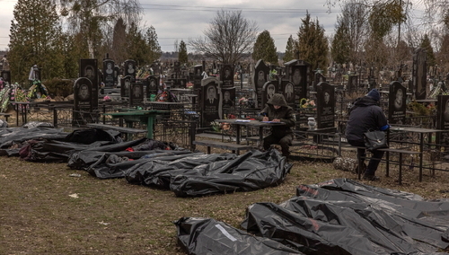 Ofiary rosyjskiej napaści na Ukrainę