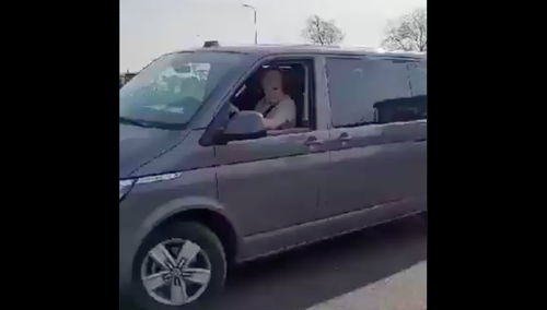 Incydent na proteście. Kierowca potrącił rolnika