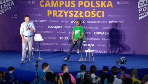 Szymon Hołownia i Rafał Trzaskowski 