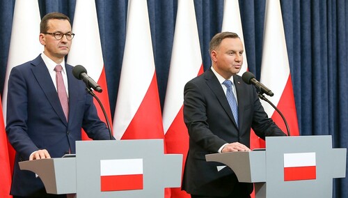 Nieoficjalnie: W Pałacu Prezydenckim spotkanie premiera z prezydentem ws. "Nowego Polskiego Ładu"