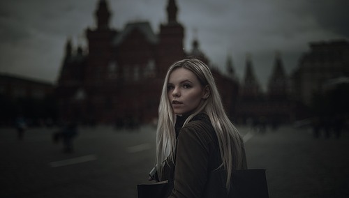 Młoda Moskwiczanka. Moskwa