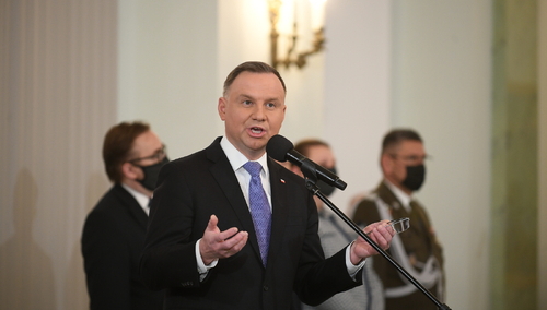 Andrzej Duda po podpisaniu Ustawy o Obronie Ojczyzny