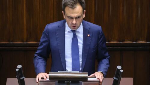 Minister Finansów Andrzej Domański