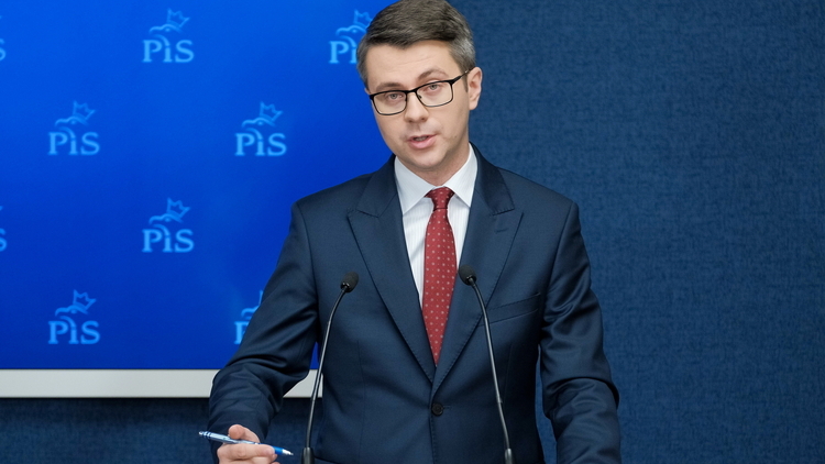 Rzecznik rządu Piotr Müller