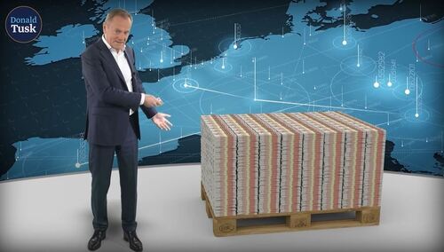 Z. Kuźmiuk: Płonne nadzieje Tuska, że uda mu się przekupić Polaków paletami euro