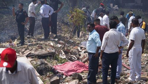 katastrofa w Ahmedabad, Gujarat