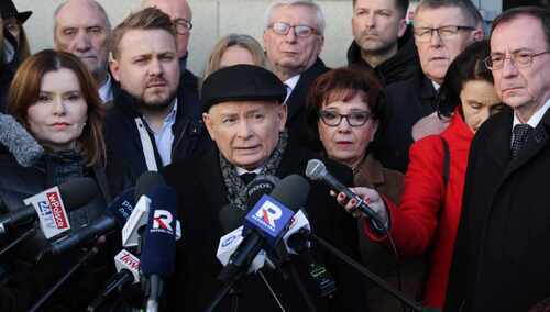 Prezes PiS Jarosław Kaczyński