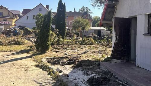 Żelaźno, jedna ze zniszczonych podczas powodzi miejscowość na Dolnym Śląsku